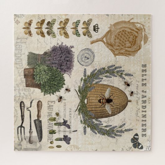 Moderne  Franse boerderij Legpuzzel (Horizontaal)