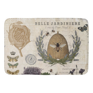 Moderne  franse boerderijbijen badmat