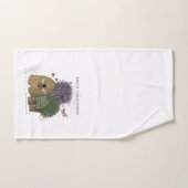 Moderne franse boerderijbijen handdoek (Handdoek)