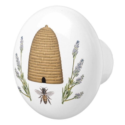 Moderne  franse boerderijbijen keramische knop (Rechts)