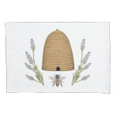 Moderne  franse boerderijbijen kussensloop (Voorkant-Links)