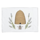 Moderne  franse boerderijbijen kussensloop (Voorkant-Rechts)