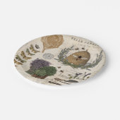 Moderne  franse boerderijbijen papieren bordje (Gekanteld)