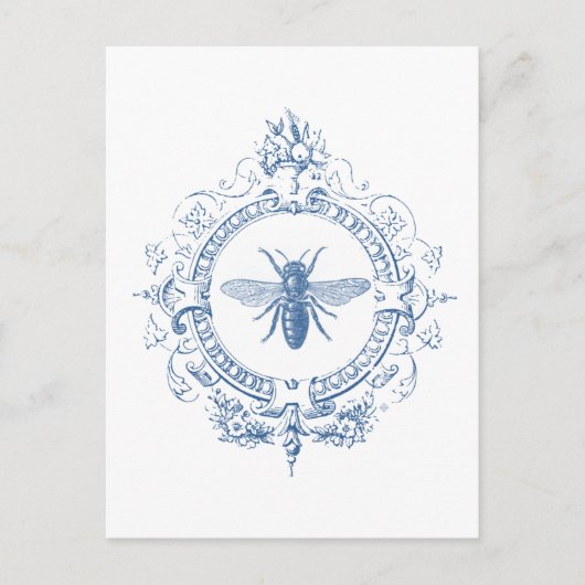 Moderne  Franse boerenbijen Briefkaart (Voorkant)