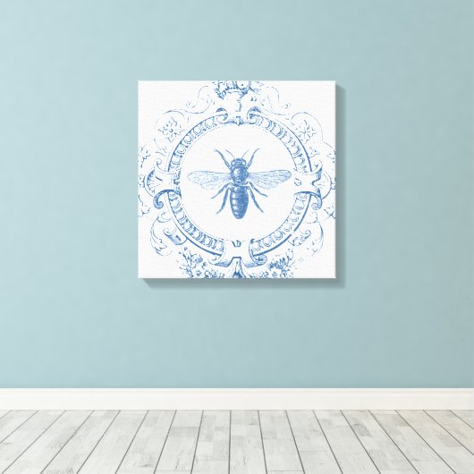 Moderne  Franse boerenbijen Canvas Afdruk (Insitu (Houten vloer))