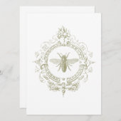 Moderne  Franse boerenbijen Kaart (Voorkant / Achterkant)