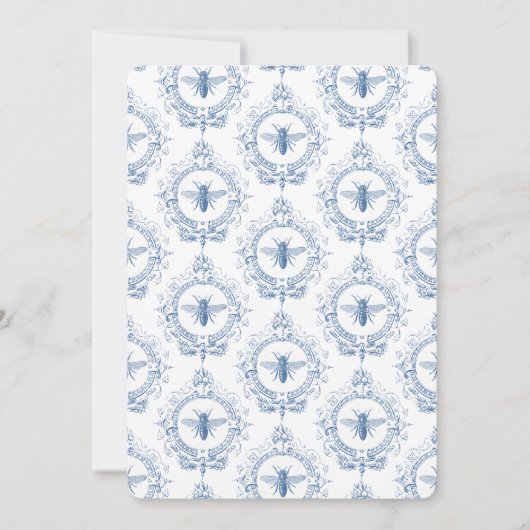 Moderne  Franse boerenbijen Kaart (Voorkant)