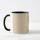 Moderne Franse Bulldog Coffee Mug | Aangepaste naa Mok (Links)