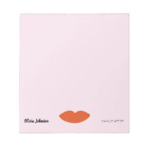 Moderne Franse Chic Red Lips Beautician Minimal