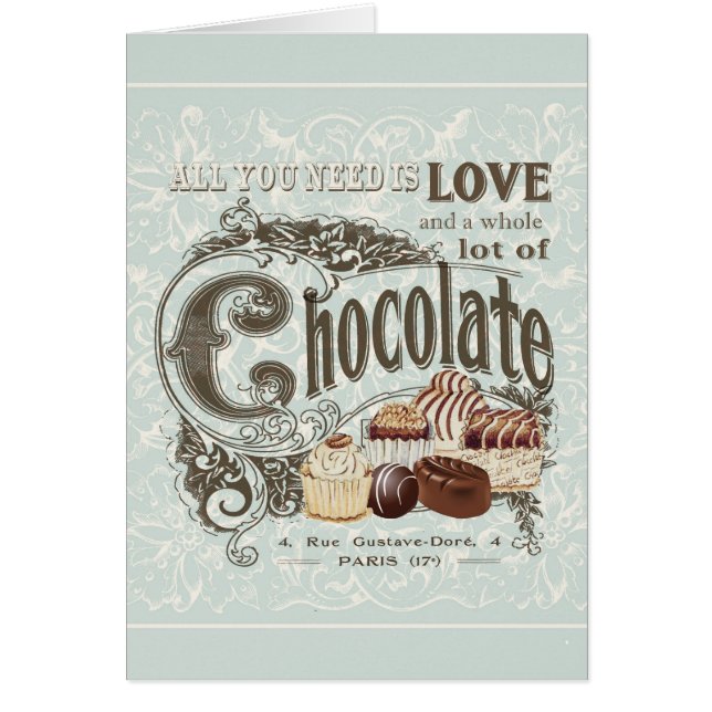 moderne  franse chocolade (Voorkant)