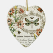 Moderne  Franse dragonfly Keramisch Ornament (Rechts)
