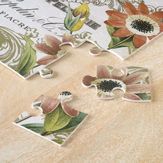 Moderne  Franse dragonfly Legpuzzel (Zijkant)