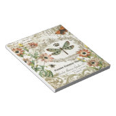 Moderne  Franse dragonfly Notitieblok (Schuin)