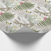 moderne  franse libellen cadeaupapier (Hoek)