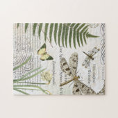 moderne franse libellen legpuzzel (Horizontaal)