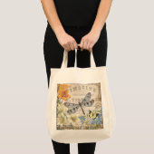 moderne  franse libellen tote bag (Voorkant (product))