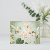 Moderne  Franse mensvogels Briefkaart (Staand voorkant)