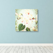 Moderne  Franse mensvogels Canvas Afdruk (Insitu (Houten vloer))