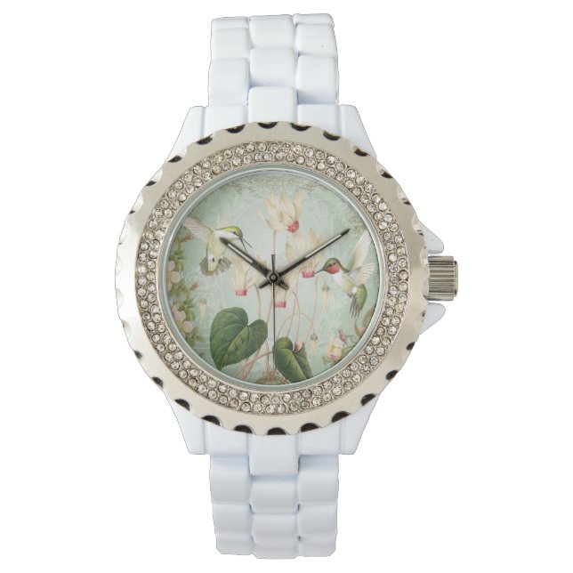 Moderne  Franse mensvogels Horloge (Voorkant)