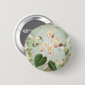 Moderne  Franse mensvogels Ronde Button 5,7 Cm (Voorkant /achterkant)