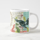 Moderne Franse mok voor vogelkoffie (Rechts)