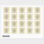 Moderne  Franse Queen Bee sticker (Vel)