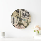 Moderne  Franse reiscollage Grote Klok (Huis)