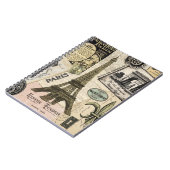 Moderne Franse reiscollage Notitieboek (Linkerzijde)