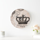 moderne franse shabbykroon grote klok (Huis)