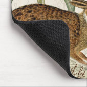 Moderne  Franse tuinkonijn Muismat (Hoek)