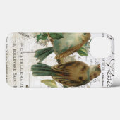 Moderne Franse vogels en vogelkooien Case-Mate iPhone Case (Achterkant (horizontaal))