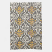 moderne  franse zonnebloem theedoek (Verticaal)