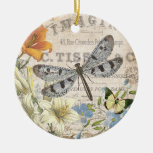 moderne french draairy keramisch ornament
