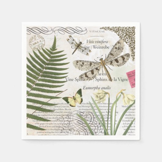 moderne french draairy servet (Voorkant)