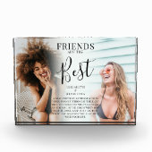 Moderne FRIENDS zijn de beste keepslag Fotoblokken (Voorkant)