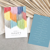 Moderne Fringe Bachelorette Party Route Save The Date