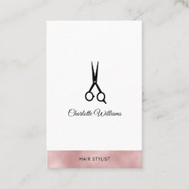 Moderne Friseur Visitenkarte Visitekaartje