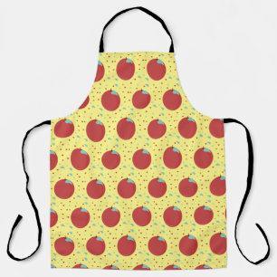 Moderne Fruit Appel Patroon  Zoet Schort