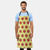 Moderne Fruit Appel Patroon Zoet Schort (Gedragen)