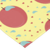 Moderne Fruit Appel Patroon Zoete Tafelkleed (Gekanteld)