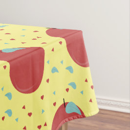 Moderne Fruit Appel Patroon Zoete Tafelkleed