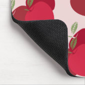 Moderne Fruit-Inspireerde Appel Muismat (Hoek)