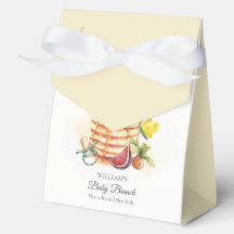 Moderne Fruitpannenkoek Fopspeen Brunch Baby showe