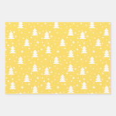 Moderne Fun Santa Stripes Kerstmispatronen Groen Inpakpapier Vel (Voorkant 2)