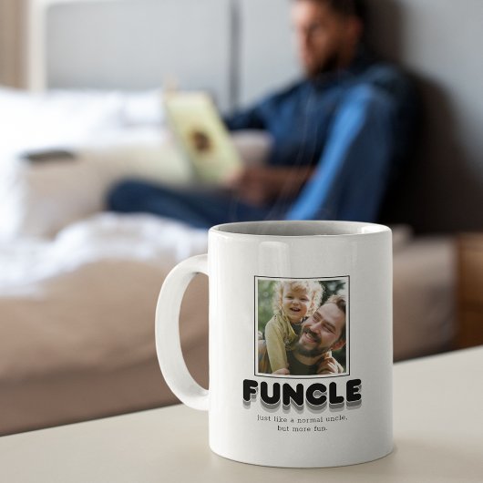 Moderne Funcle Oom Foto Koffiemok