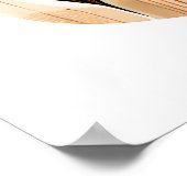 Moderne fusie-waterverf abstract poster (Hoek)