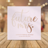 Moderne Future Mrs Bruidsfeest Gastenboek