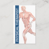 Moderne fysiotherapie orthopedisch visitekaartje (Voorkant)