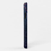 Moderne Galaxy Glitter Aangepaste Naam Meisjesacht Case-Mate iPhone Case (Achterkant/rechts)