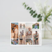 Moderne galerij 8 foto Wonderful Life Briefkaart (Staand voorkant)